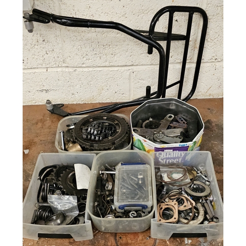 144 - A collection of Velocette Venom spares, NOS and used