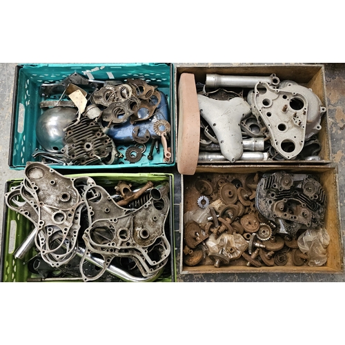 149 - A quantity of British motorcycle spares (4)