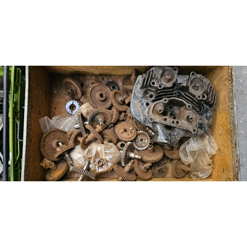 149 - A quantity of British motorcycle spares (4)