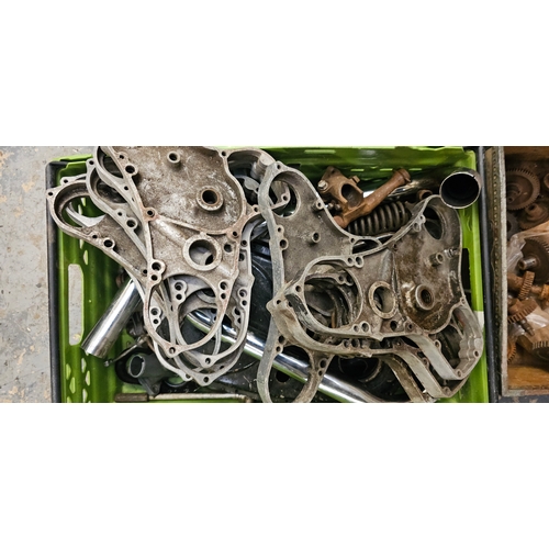 149 - A quantity of British motorcycle spares (4)