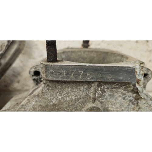 150 - A 1961 Matchless G12CS pair of crankcases, X 4675 and a single cylinder pair of cases, C 1775 (2)