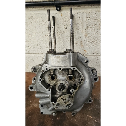 151 - A Norton ES2 bottom end, with crank, conrod and piston, D4 22594.