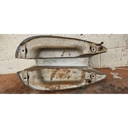 154 - A Norton petrol tank