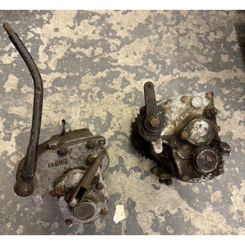 158 - Two Albion gearboxes.