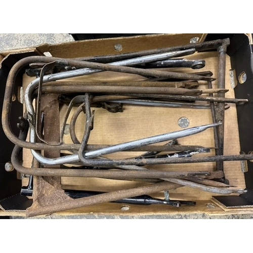 163 - A quantity of motorcycle stands