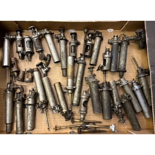 170 - A collection of Best & Lloyd oil pumps and parts