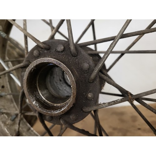 176 - A pair of 12 inch spoked 