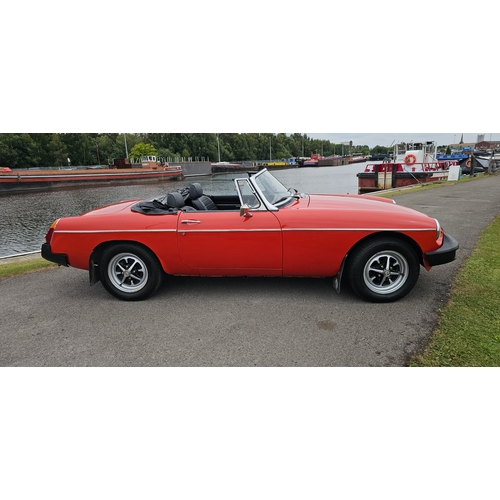 264 - 1976 MGB 1798cc. Registration number CIB 1146. VIN number GHN5 397442G. Engine number 48G733ER 78980... 