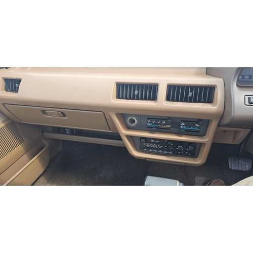 266 - 1988 Nissan Micra GSX automatic, 988cc. Registration number F95 SBV. VIN number JN1000K10U0473787. E... 