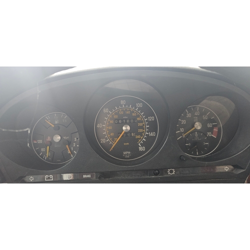 269 - 1980 Mercedes Benz 350 SL automatic R107, 3,499cc. Registration number LIL 5850. VIN number WDB107 0... 