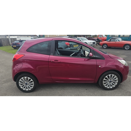 270 - 2010 Ford KA Zetec, 1242cc. Registration number SK10 OTE. VIN number WFOUXXLTRUAL51535. Engine numbe... 