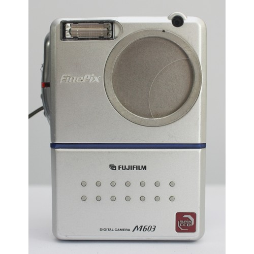 A Fujifilm Finepix M603 digital camera.
