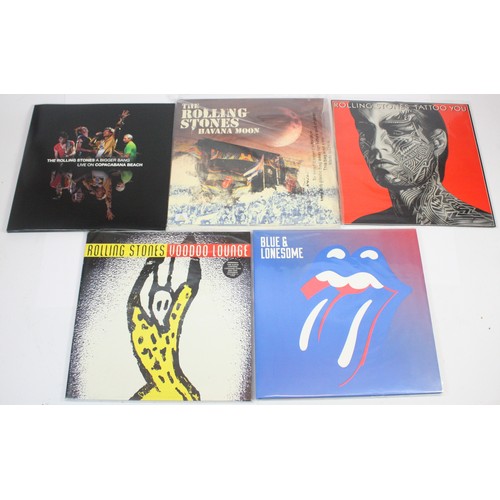 153 - A collection of 5 The Rolling Stones vinyl LP’s including, Voodoo lounge, catalogue number V2750, Bl... 