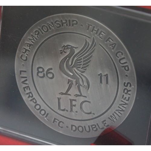 172 - A limited edition anniversary Liverpool Football Club shirt, in celebration of Kenny Daglish and the... 