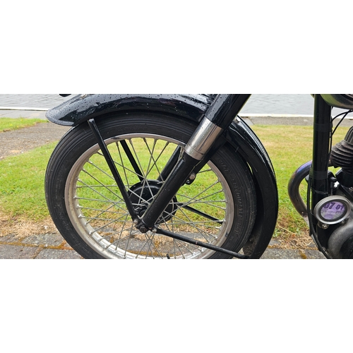 487 - 1949 BSA C10, 249cc. Registration number GSL 204 (non transferrable). Frame number ZC10 76826. Engin... 