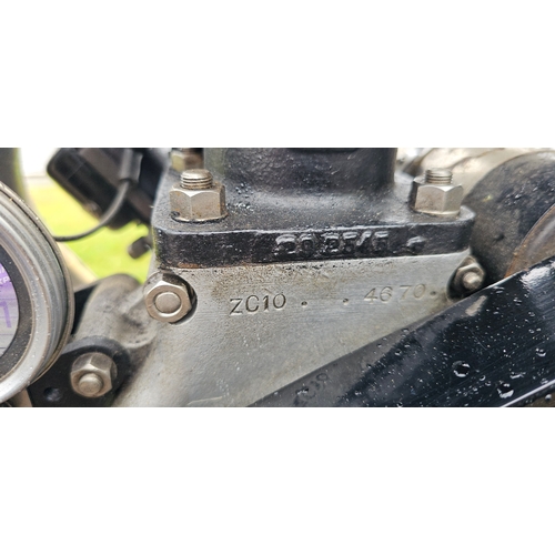487 - 1949 BSA C10, 249cc. Registration number GSL 204 (non transferrable). Frame number ZC10 76826. Engin... 