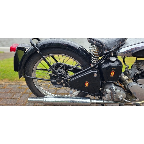 487 - 1949 BSA C10, 249cc. Registration number GSL 204 (non transferrable). Frame number ZC10 76826. Engin... 
