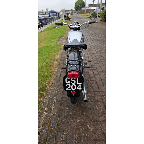 487 - 1949 BSA C10, 249cc. Registration number GSL 204 (non transferrable). Frame number ZC10 76826. Engin... 