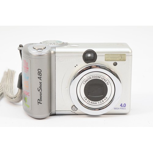 Canon PowerShot A80 Canon PowerShot A80⁄SX100 IS シルバー 10倍