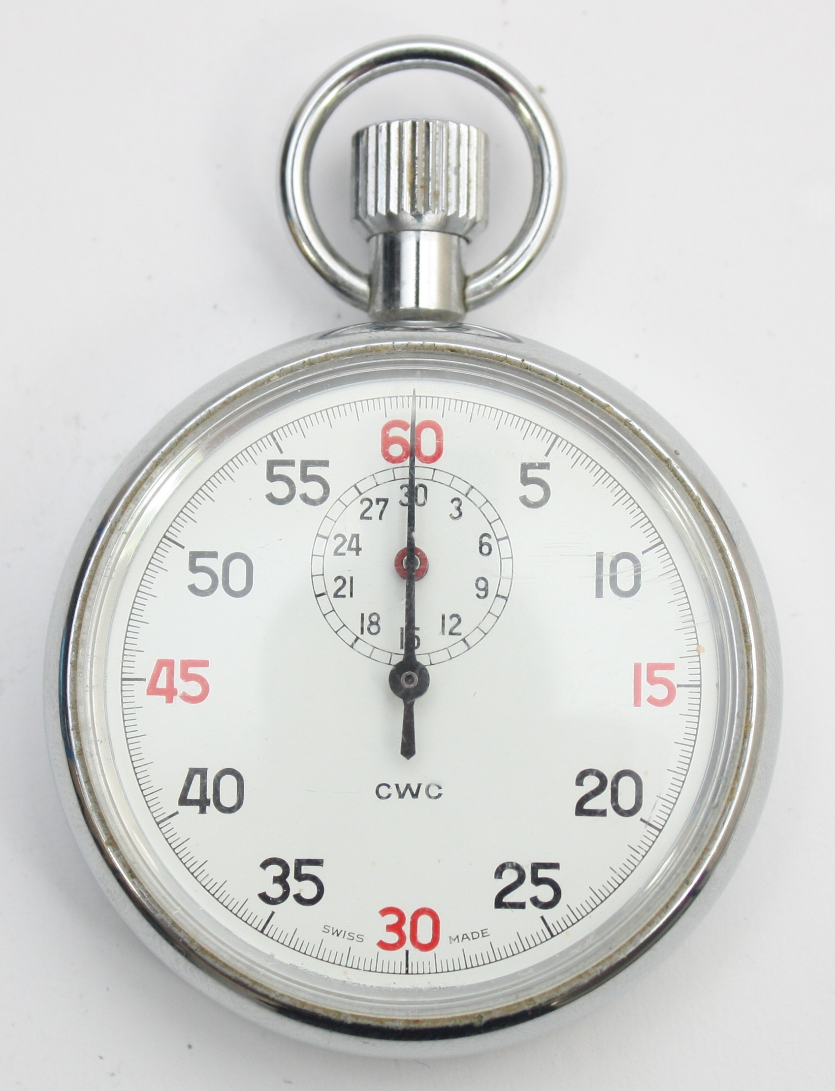 CWC, a 60 second stop watch, DHSS, 1244/76, working when catalogued