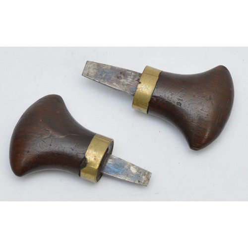 A interlocking Gunsmith screwdriver, etched into the handle 'Dixon'.