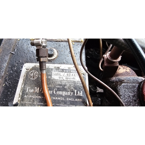 462 - 1961 MGA 1600 Mk I LHD, 1588cc. Registration number 201 UYU. Chassis Number G-HNL 95461. Engine numb... 