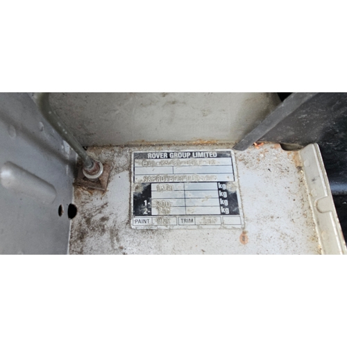 458 - 1997 MGF, 1796 cc. Registration number R589 BKV.
Sold with the green new keepers slip.
Mileage 88,89... 