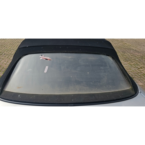 458 - 1997 MGF, 1796 cc. Registration number R589 BKV.
Sold with the green new keepers slip.
Mileage 88,89... 