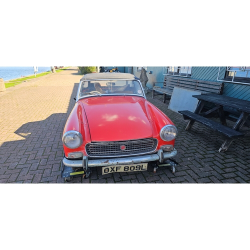 461 - 1972 MG Midget, 1275cc, project. Registration number OXF 809L. Chassis number GAN5 121551 G. Engine ... 