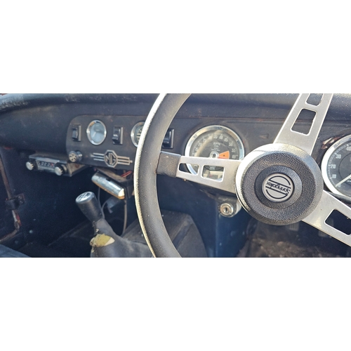 461 - 1972 MG Midget, 1275cc, project. Registration number OXF 809L. Chassis number GAN5 121551 G. Engine ... 
