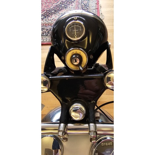 487 - 1949 BSA C10, 249cc. Registration number GSL 204 (non transferrable). Frame number ZC10 76826. Engin... 