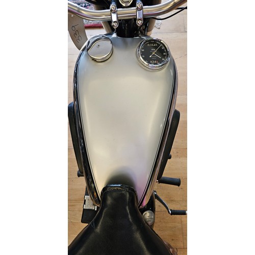 487 - 1949 BSA C10, 249cc. Registration number GSL 204 (non transferrable). Frame number ZC10 76826. Engin... 