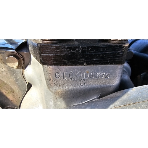 508 - 1960 Triumph 6T Thunderbird, 650cc. Registration number 805 XWG (non transferrable). Frame number 49... 