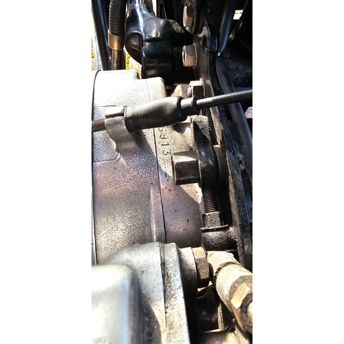 508 - 1960 Triumph 6T Thunderbird, 650cc. Registration number 805 XWG (non transferrable). Frame number 49... 