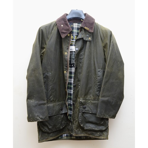 Barbour A150 Beaufort wax jacket, as new internally but has mould