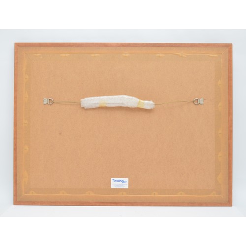 10 - Michael Goodliff limited edition print, 248/750,  Nigel Mansell and Ayrton Senna, signed in pencil b... 