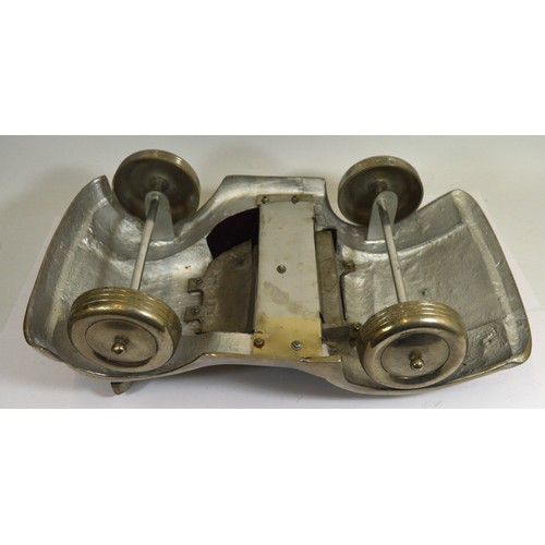 54 - An alloy open top sports car, 60 x 35cm.