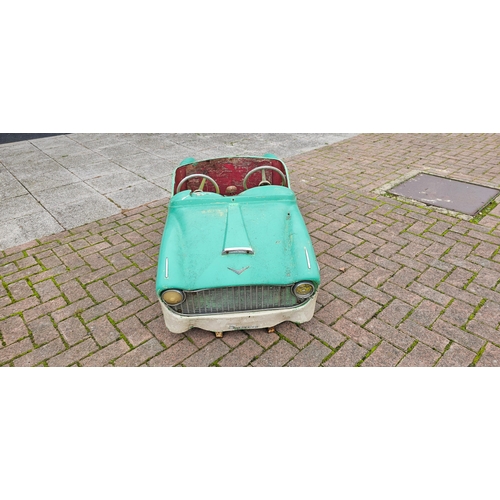 57 - A Supercar Leisure track ride vintage car.
Supercar Leisure was a ride manufacturer from Warwick, th... 