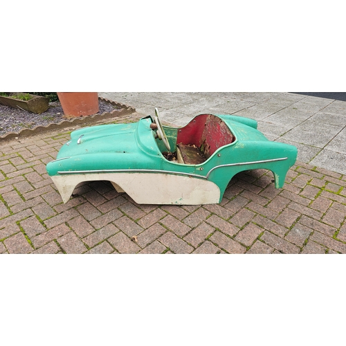 57 - A Supercar Leisure track ride vintage car.
Supercar Leisure was a ride manufacturer from Warwick, th... 