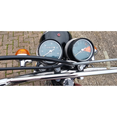 512 - 1972 Honda CL350. Registration number FHH 668K. Frame number CL350 4057855. Engine number CL350E 416... 