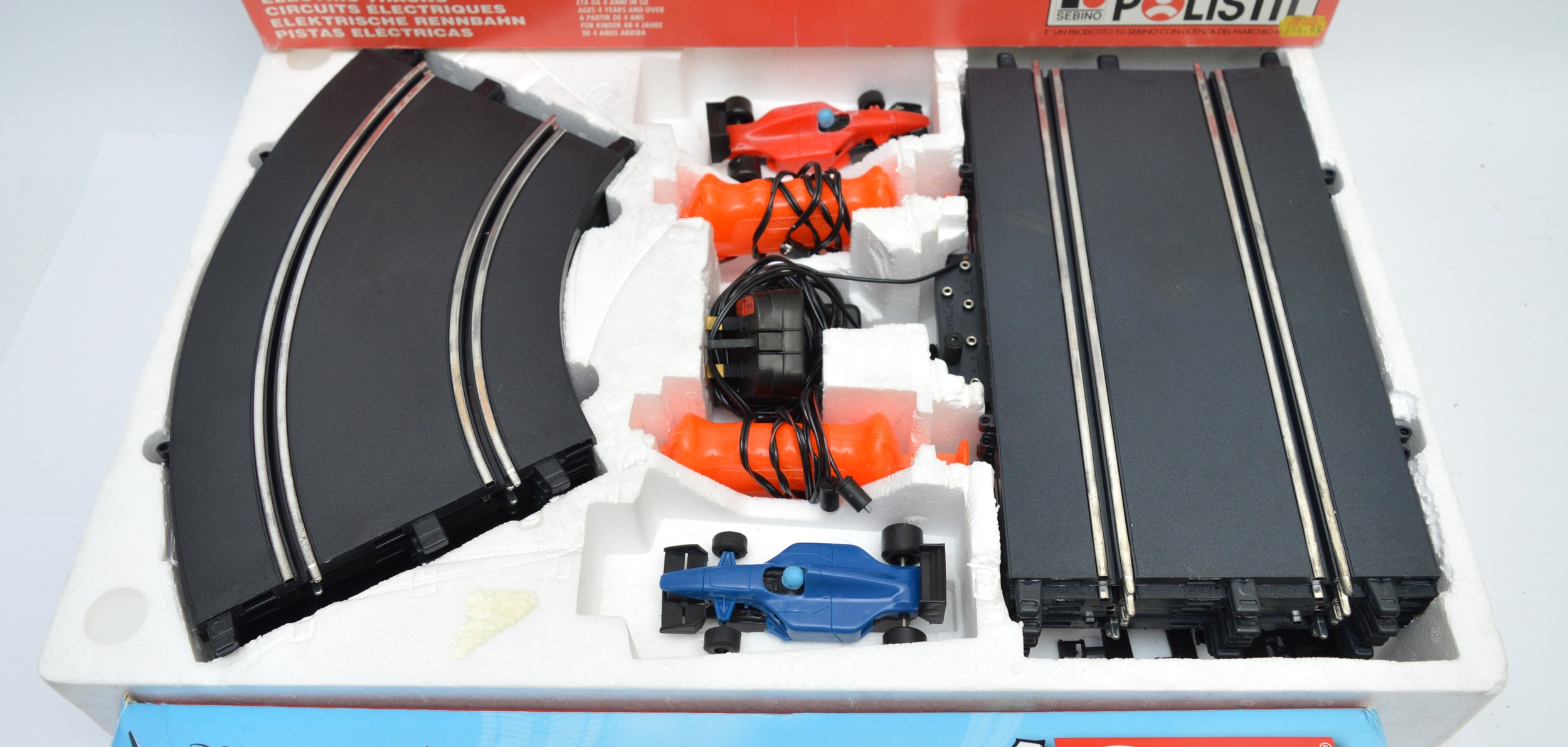 Two boxed model car racing sets, to include a Polistil F1 Professional ...