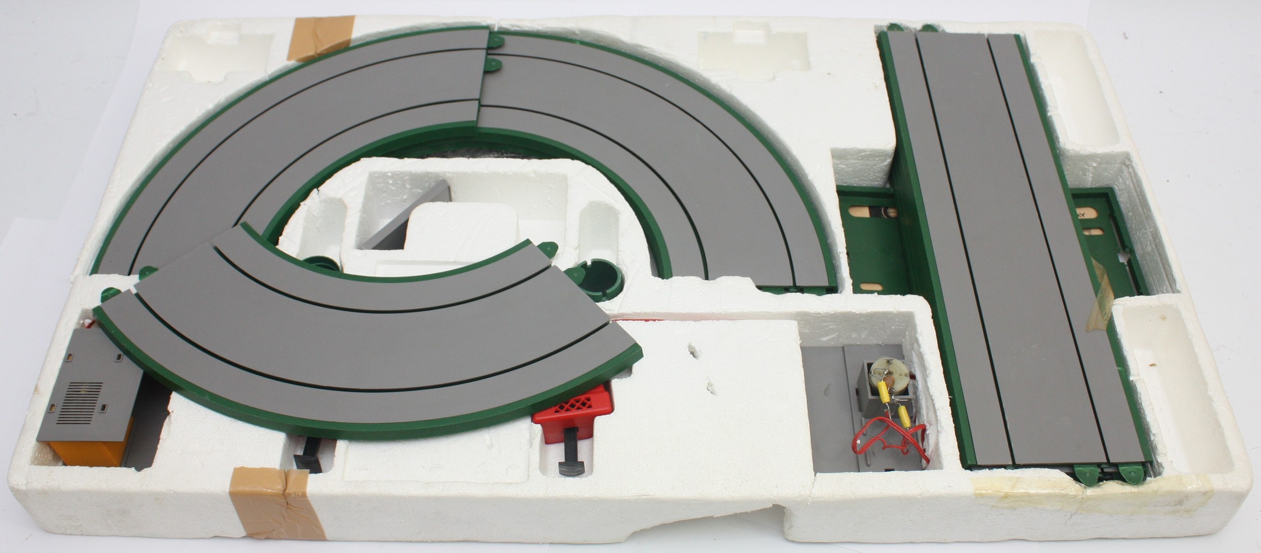 Four Scalectrix racing sets, to include, The Simpsons Skateboard Chase ...