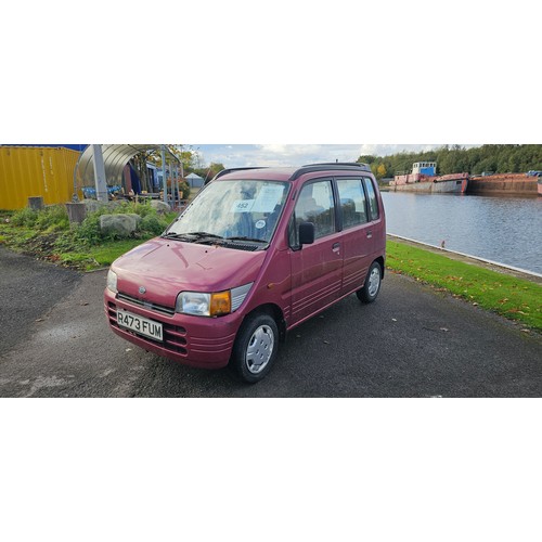 452 - 1997 Daihatsu Move, 847cc, automatic. Registration number R473 FUM. VIN number TBC.
Sold with the V5... 