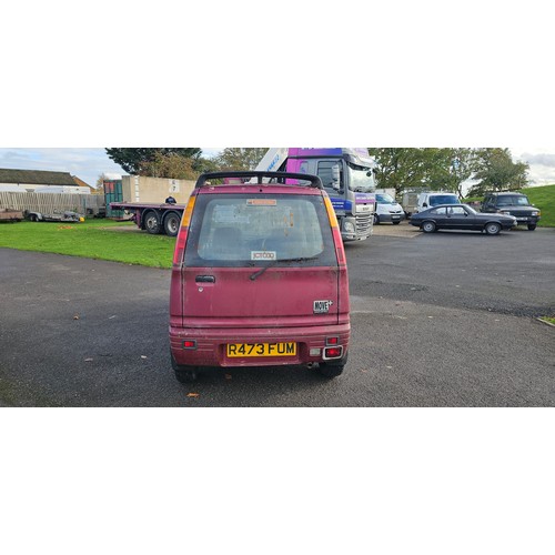 452 - 1997 Daihatsu Move, 847cc, automatic. Registration number R473 FUM. VIN number TBC.
Sold with the V5... 