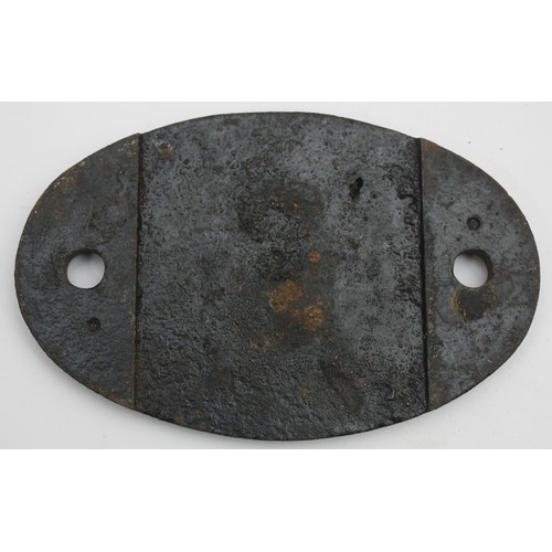 29 - A cast-iron shed plate, 9H Patricroft, Manchester.