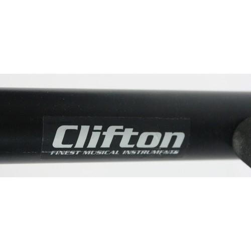 29 - Two Clifton adjustable guitar stands (2).