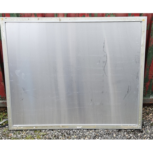34 - Peugeot, an alloy WRC sign, 100 x 135cm
