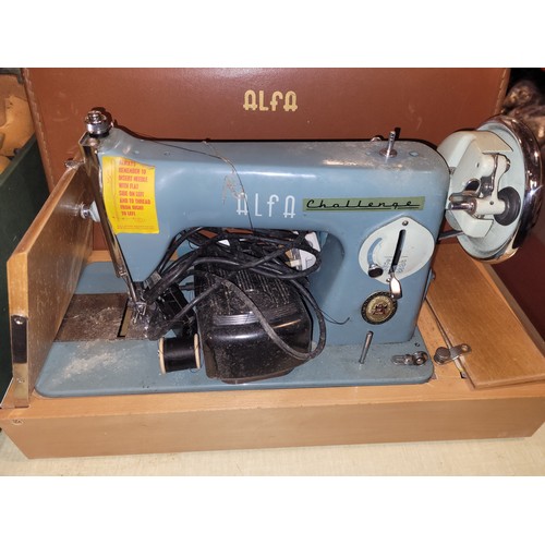 57 - A Siemens mid to late twentieth century portable sound speaker system 25cm x 44cm x 45cm also, an Al... 