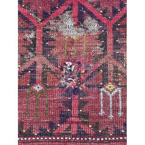 An Egyption Kilim hand woven flatweave rug, beige and browns with a ...