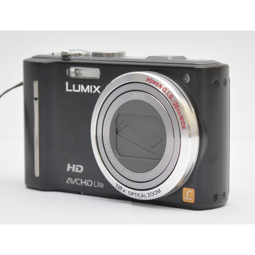 A Lumix Panasonic TZ10 digital camera with an in-built Leica lens, in ...